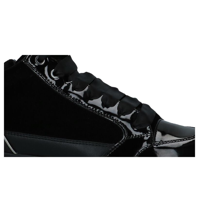 Geox Baskets hautes en Noir en simili cuir (223751)