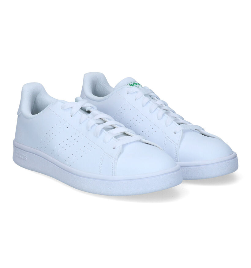 adidas Advantage Base Baskets en Blanc pour hommes (319045)