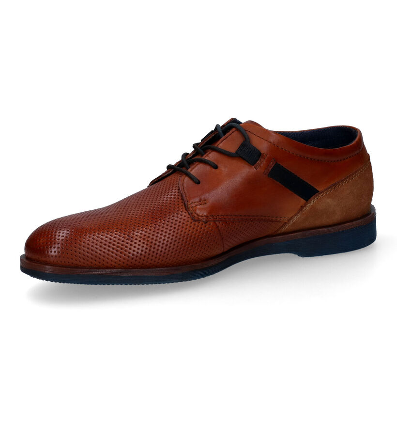 Bugatti Melchior Cognac Geklede Veterschoenen voor heren (311557)