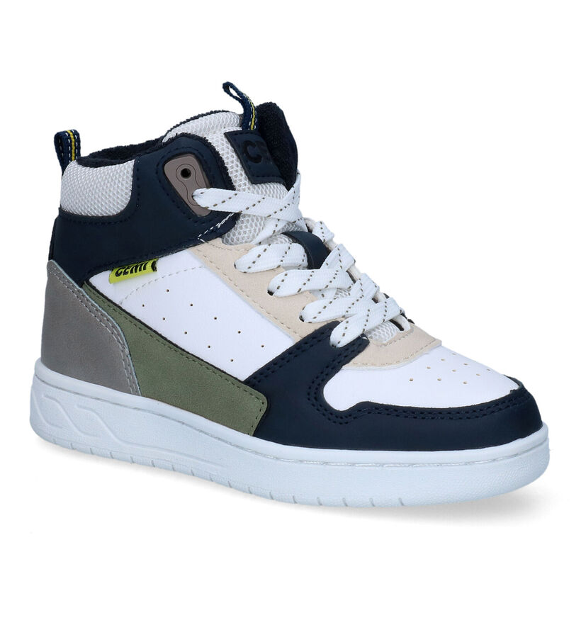 CEMI Witte Hoge Sneakers voor jongens (313159)