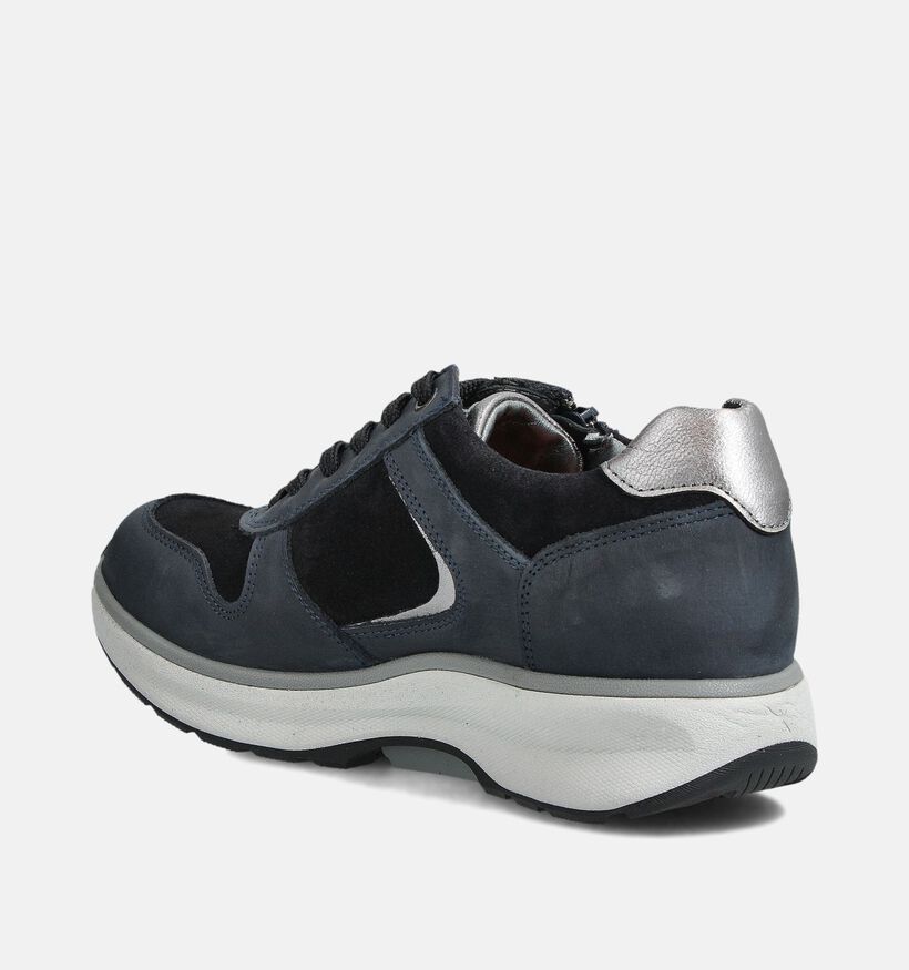 Xsensible New Jersey Blauwe Comfortschoenen voor dames (363587) - geschikt voor steunzolen