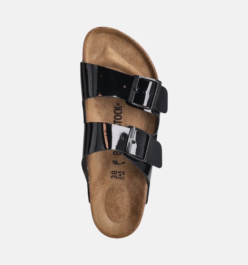 Birkenstock Arizona Zwarte Slippers voor dames (343939)