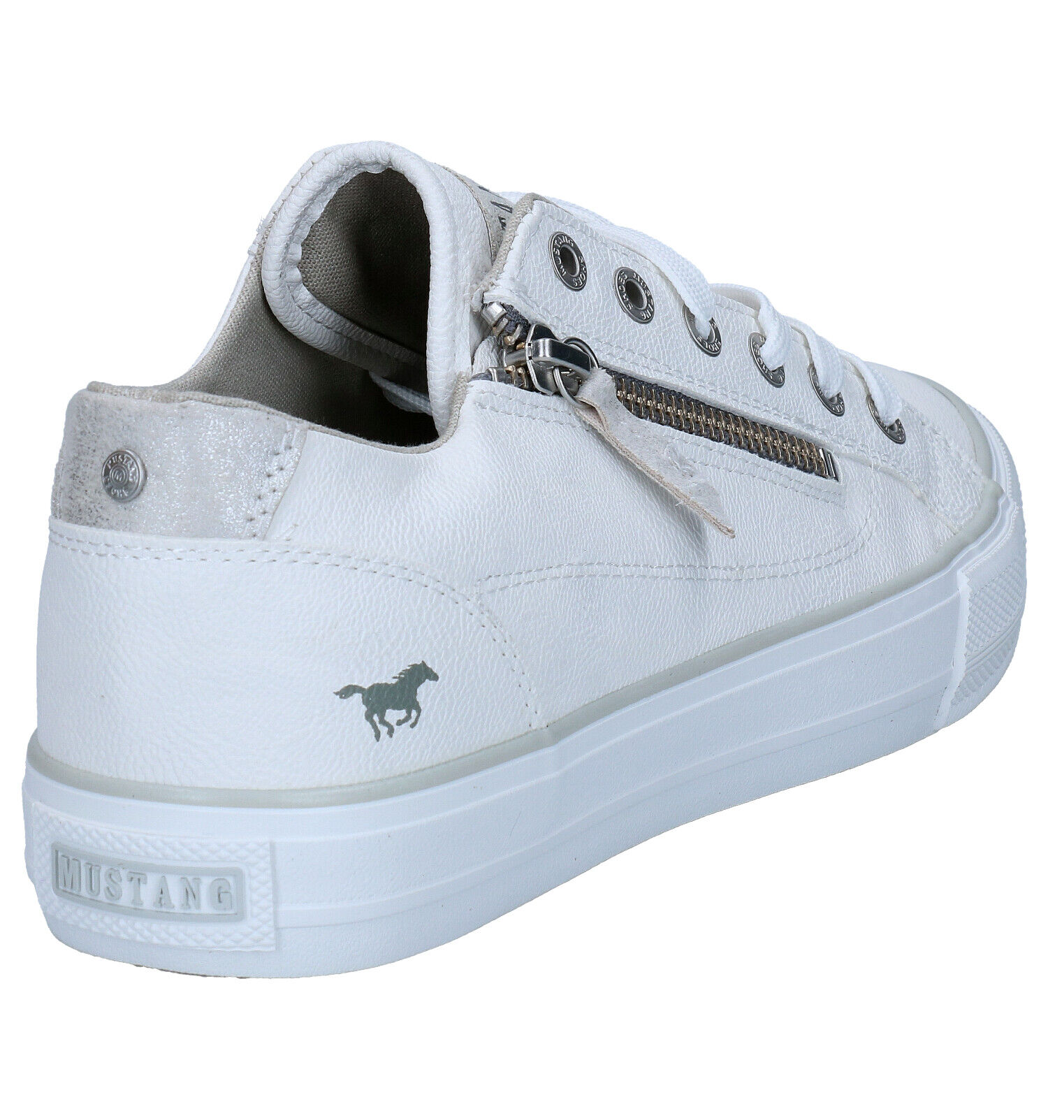 Mustang cheap dames veterschoenen