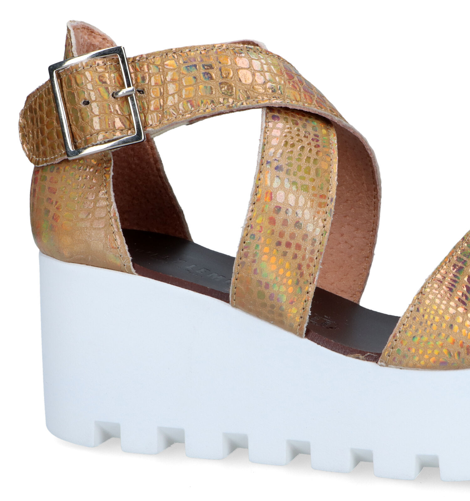 Sweet Lemon Subway Sandales en Or Femmes Sandales en ligne sur
