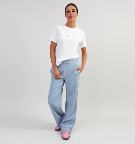 Pieces Pantalons Bleu