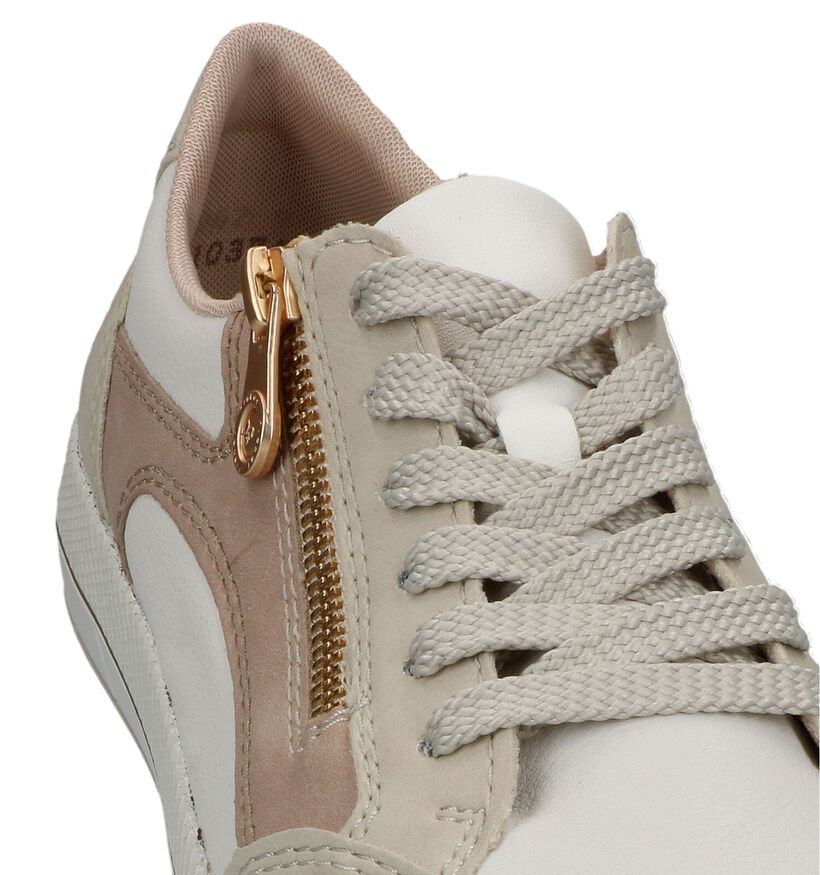 Rieker Beige Sneakers voor dames (320328) - geschikt voor steunzolen