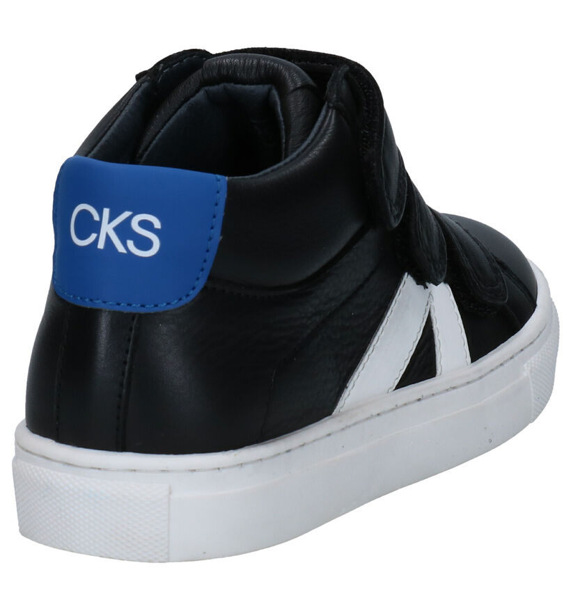 CKS Casparo Zwarte Velcrobottines voor jongens (298620)