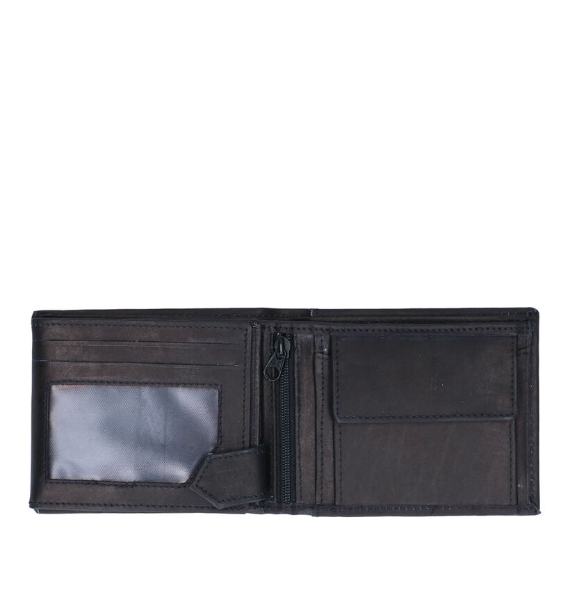 Euro-Leather Portefeuille en Noir pour hommes (365214)