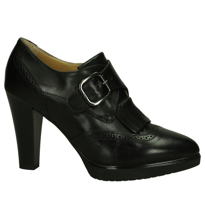 NeroGiardini Zwarte Pumps met Gesp, , pdp