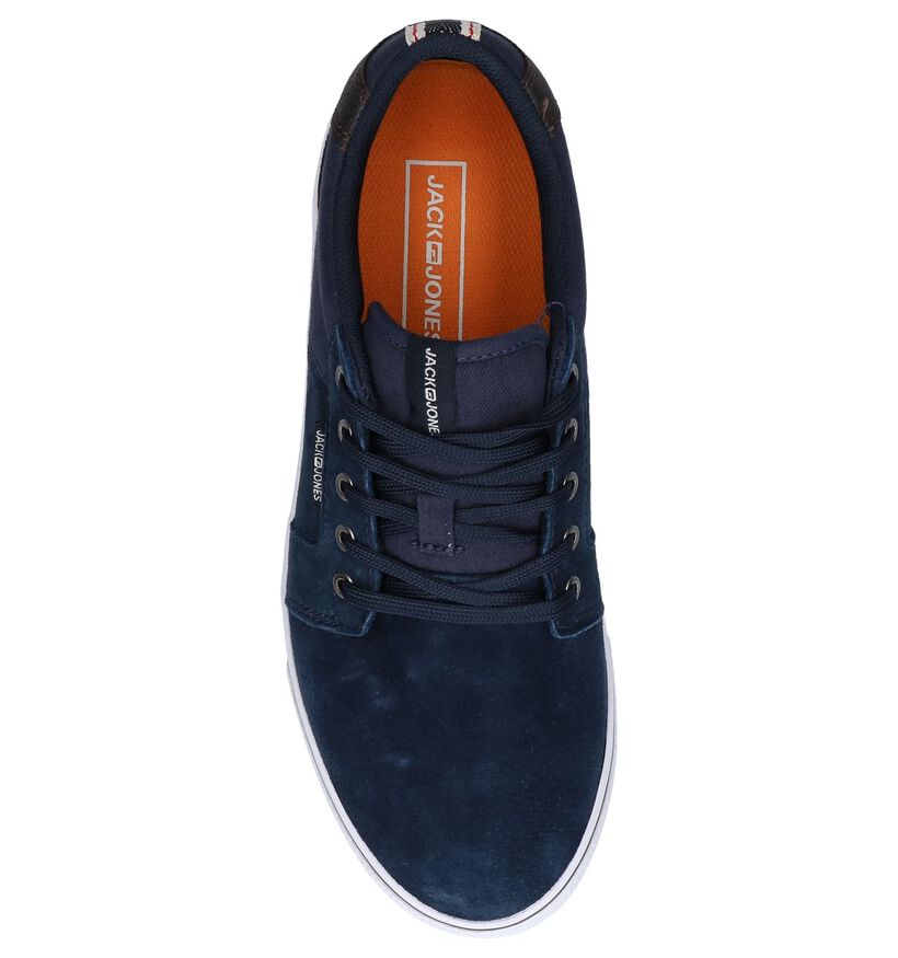 Jack & Jones Chaussures basses en Bleu foncé en daim (240957)