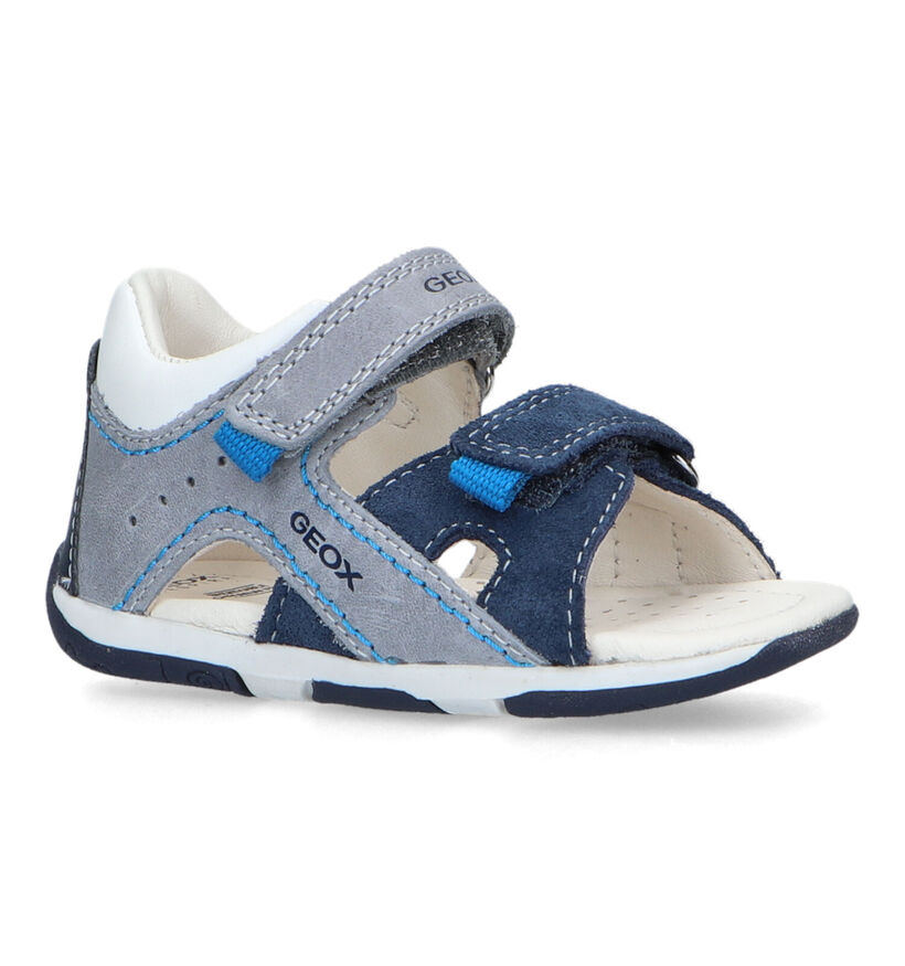 Geox Tapuz Cognac Sandalen in nubuck (320609)
