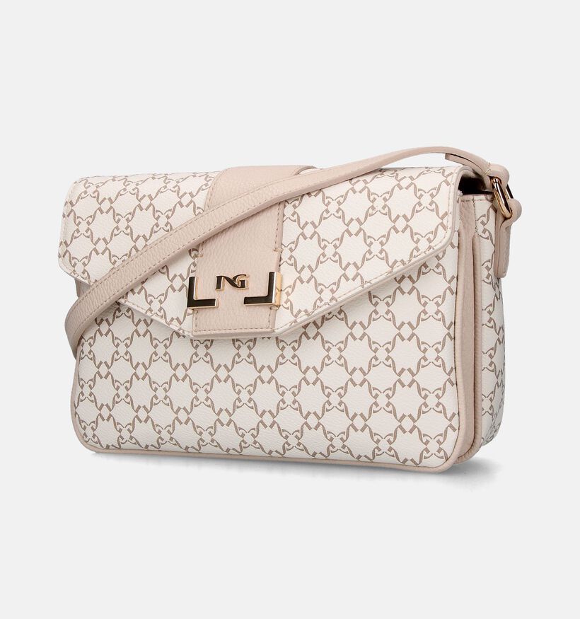 NeroGiardini Sac porté croisé en Beige pour femmes (355561)