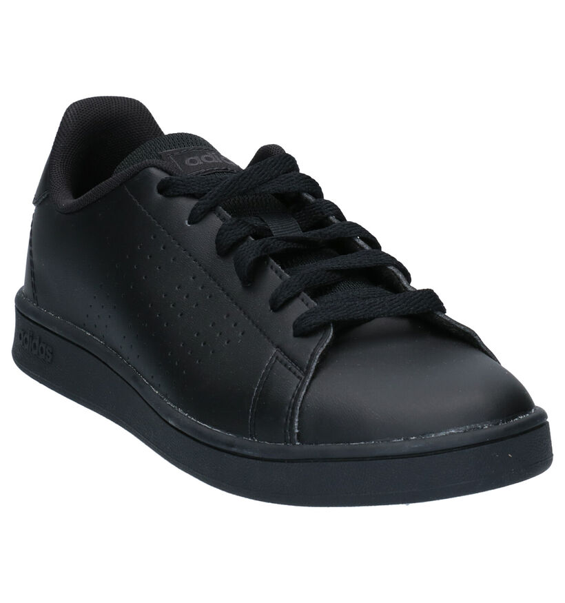 adidas Adventage K Witte Sneakers voor jongens, meisjes (334812)