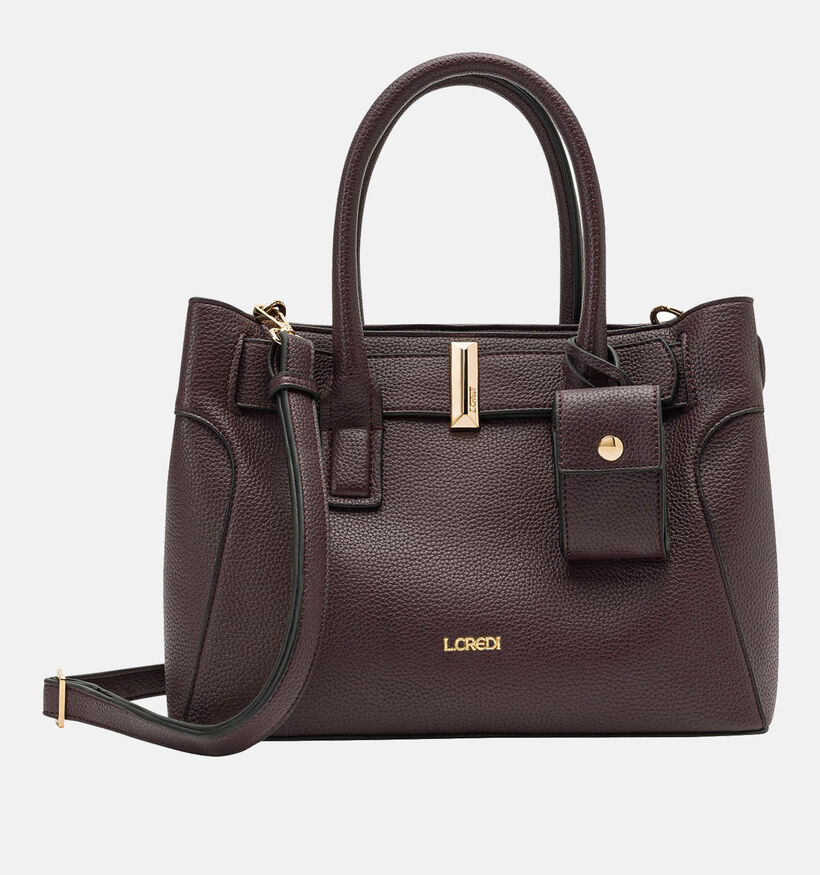 L.Credi Nadira Bordeaux Handtas voor dames (347541)