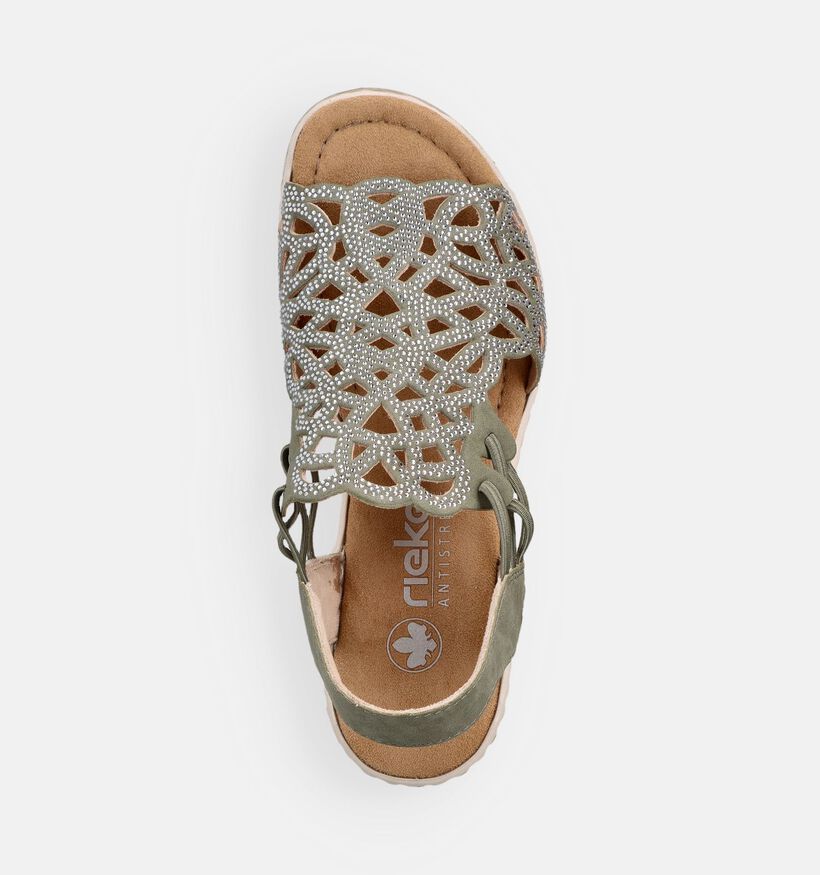 Rieker Kaki Sandalen voor dames (370416)