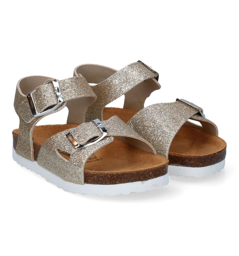 baby Line Gouden Sandalen in kunstleer (319447)