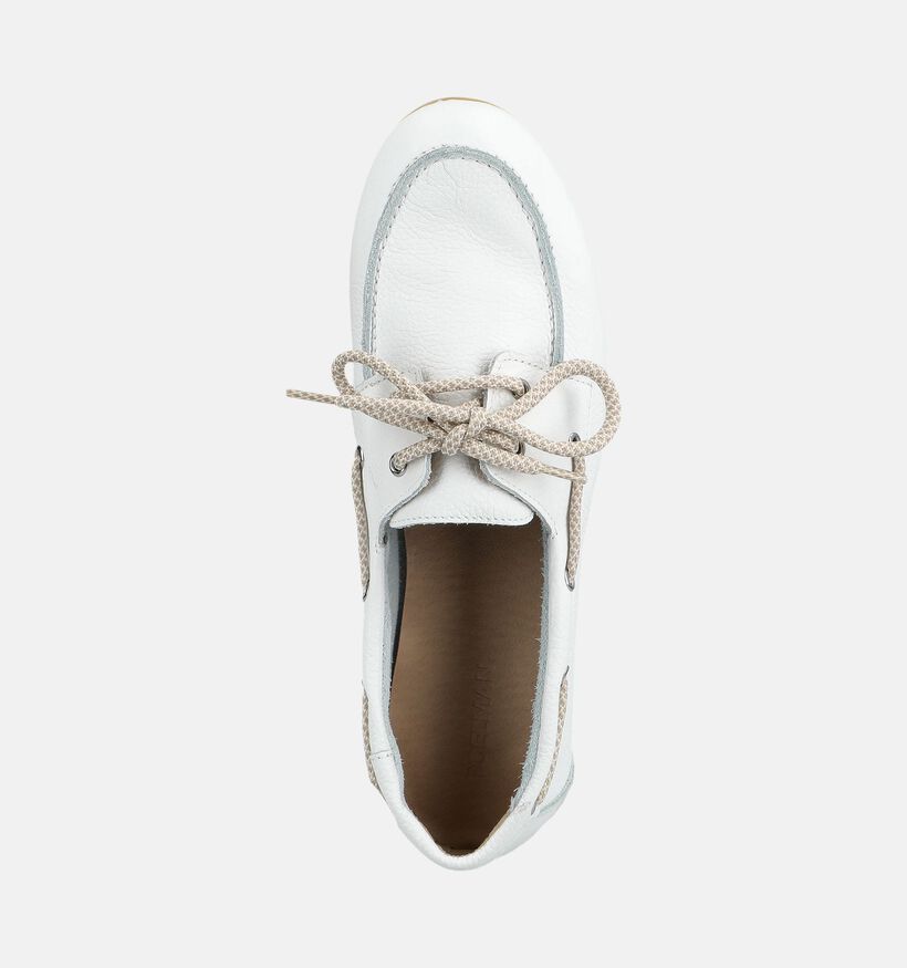 Posh By Poelman Witte Mocassins voor dames (383803)