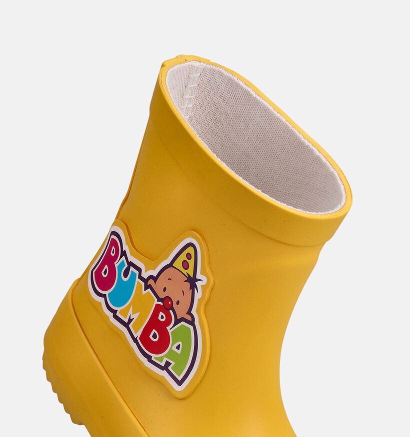 Bumba Bottes de pluie en Jaune pour filles, gar&ccedil;ons (374858) - pour semelles orthop&eacute;diques