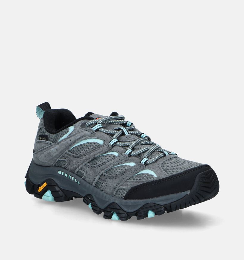 Merrell Moab 3 GTX Groene Wandelschoenen voor dames (340717) - geschikt voor steunzolen