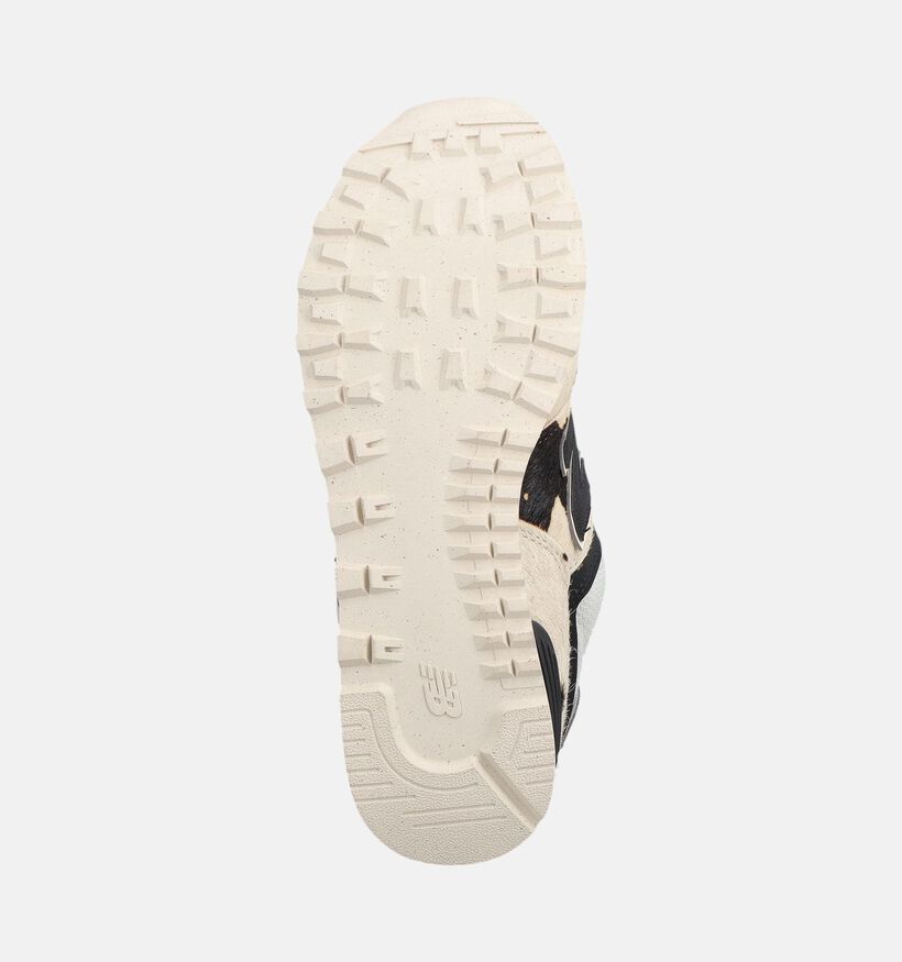 New Balance 574 Baskets basses en Blanc pour femmes (374980) - pour semelles orthop&eacute;diques