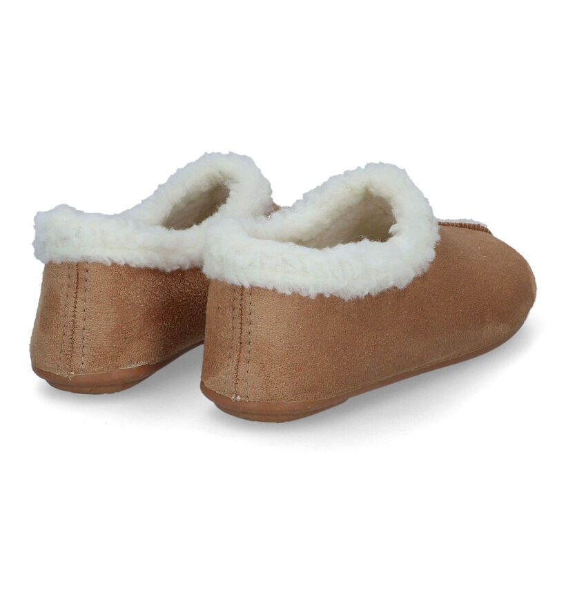 Torfs Home Pantoufles fermées en Beige clair pour femmes (315900)