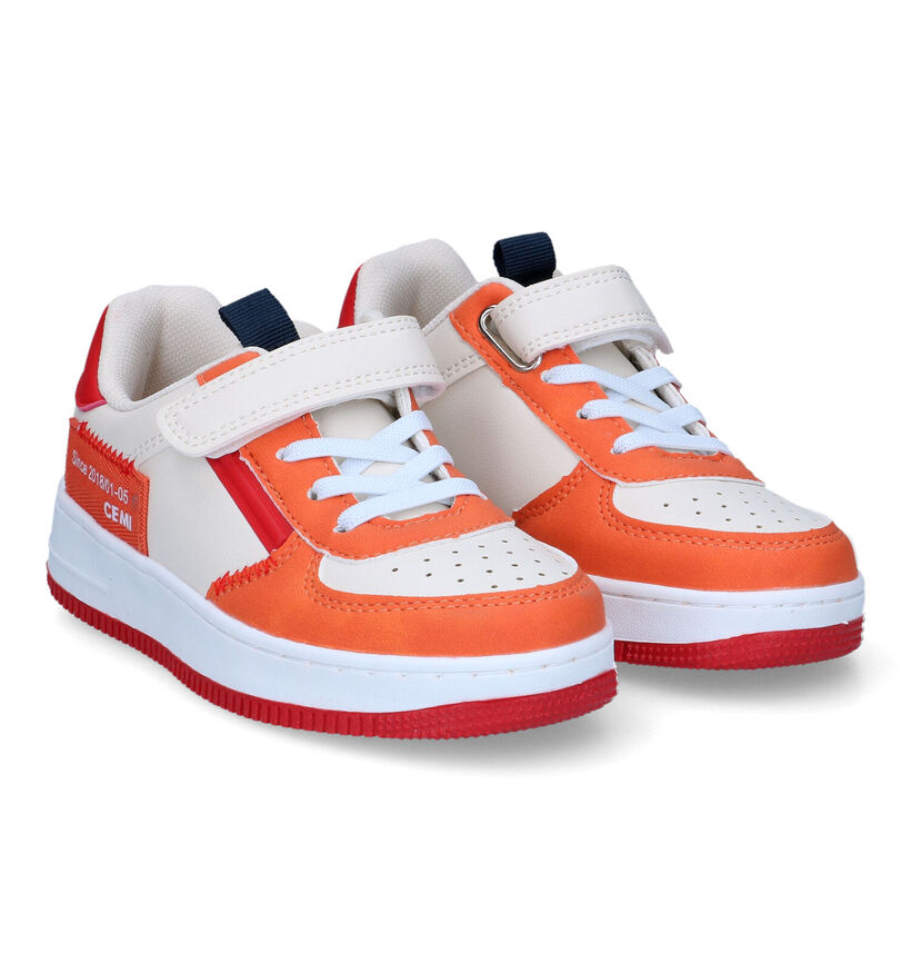 CEMI Oranje Sneakers voor meisjes, jongens (319965)