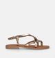 Scapa Gouden Platte sandalen voor dames (338560)