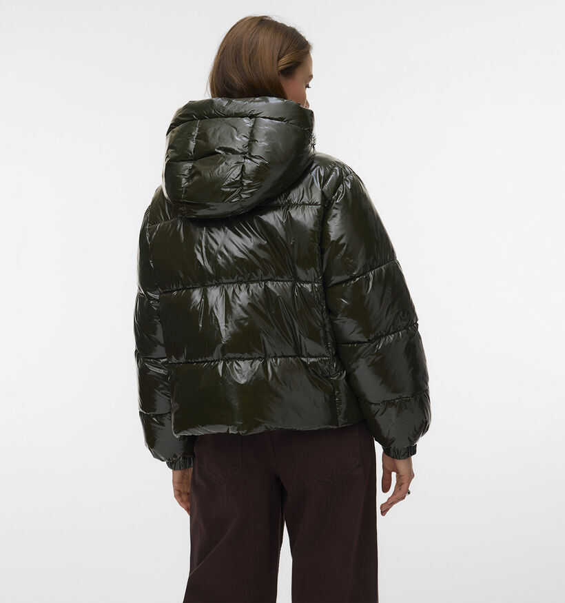 Vero Moda Trace Donkergroene Pufferjas voor dames (379679)