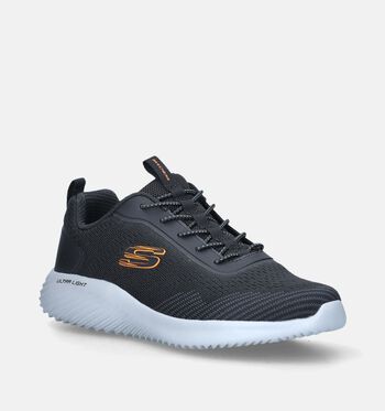 Skechers Memory Foam Low Sneakers Zwart