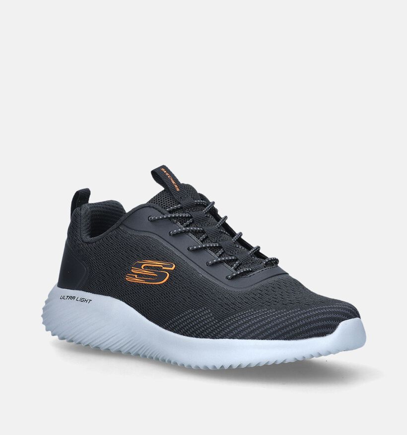 Skechers Bounder Intread Zwarte Sneakers voor heren (351863)