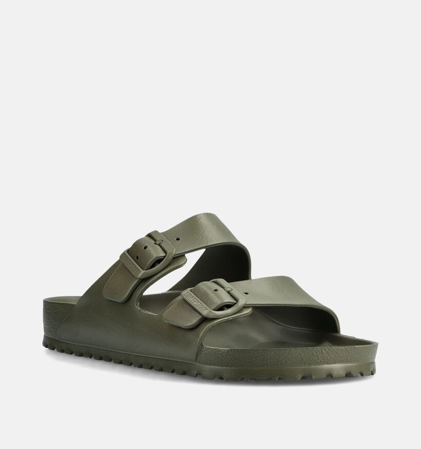 Birkenstock Arizona Eva Kaki Slippers voor heren (368517)