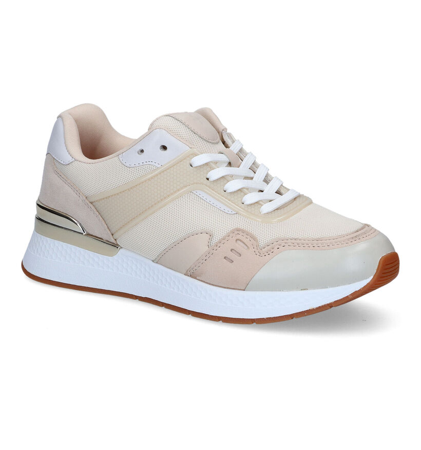 Tamaris Fashletics Beige Sneakers in stof (306328)