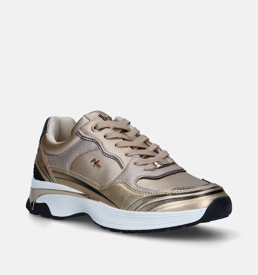 Mexx Nyxa Love Gouden Sneakers voor dames (346038) - geschikt voor steunzolen