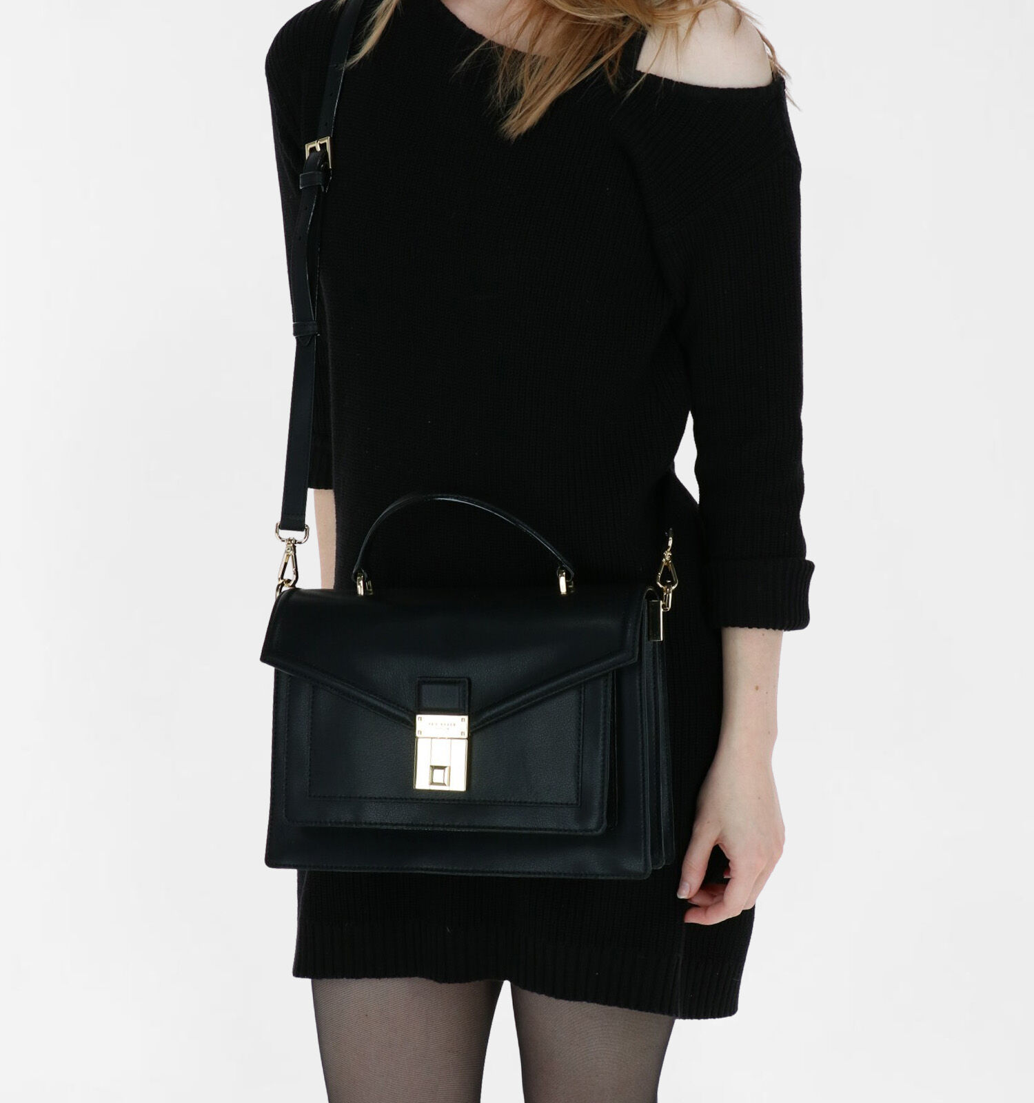 Ted Baker Kimmba Zwarte Handtas Dames Handtassen Online op TORFS.BE