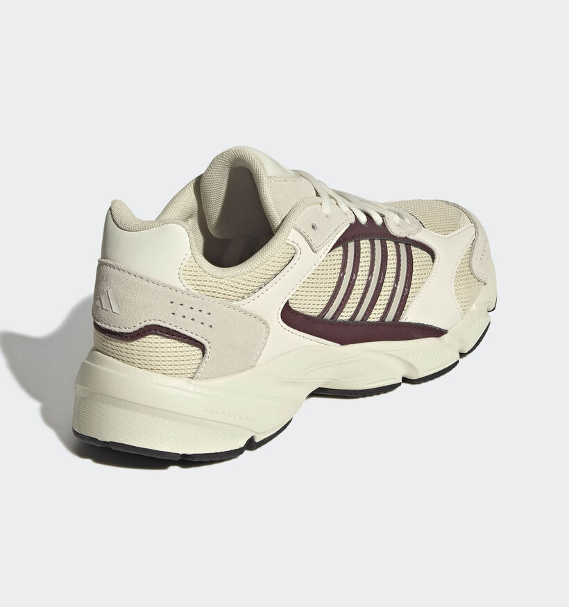 adidas CRAZYCHAOS 2000 Beige/Bordeaux Sneakers voor dames (359437) - geschikt voor steunzolen