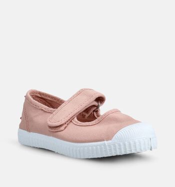 Cienta Sneakers Beige/Roze