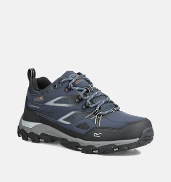 Regatta Low Outdoorschoenen Zwart/Blauw/Groen