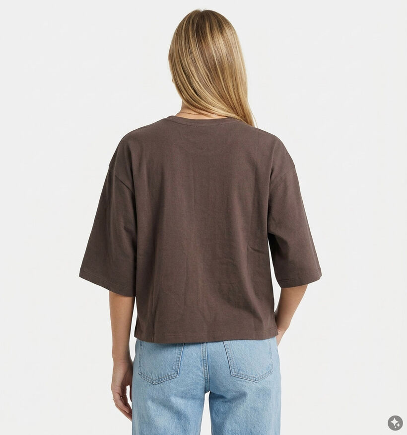 Desires Torie Donkerbruine Trui voor dames (379177)