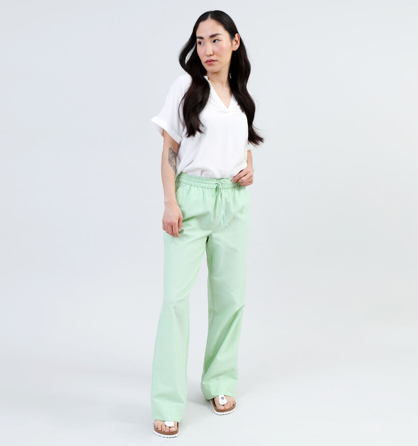 JDY Louis Pantalon large en Vert L32 pour femmes (342198)