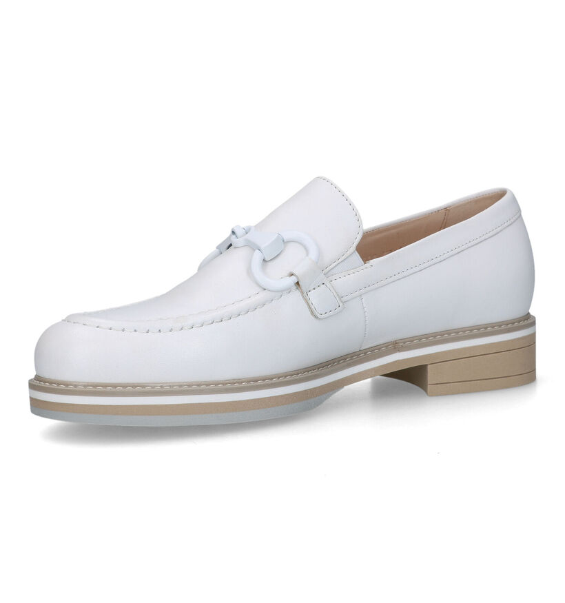 Gabor OptiFit Mocassins en Blanc pour femmes (323250) - pour semelles orthopédiques