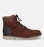 Rieker Boots à lacets en Cognac en nubuck (331759)
