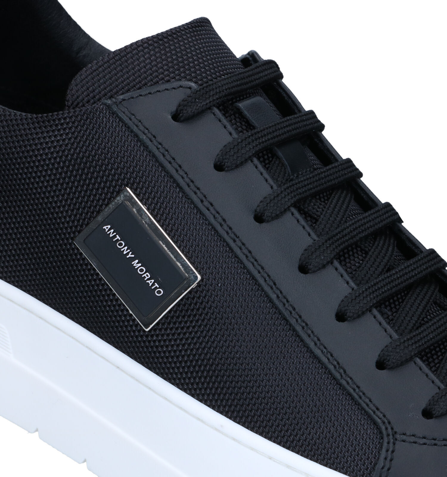 Antony Morato Zwarte Veterschoenen Heren Lage schoenen Online op TORFS.BE