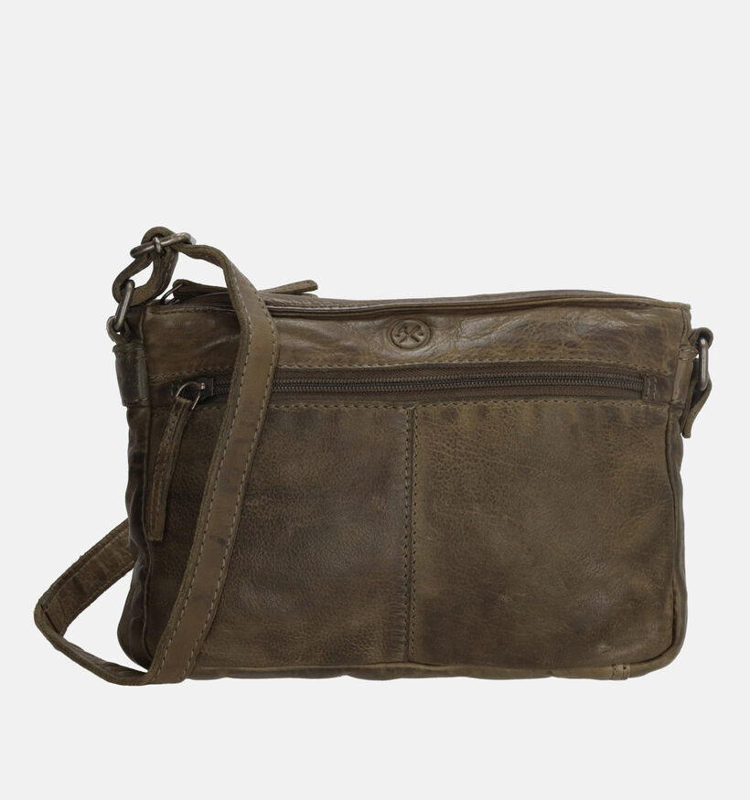 Hide & Stitches Groene Crossbody tas voor dames (358987)