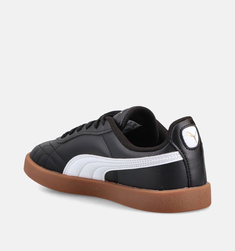 Puma Club II Indoor Baskets basses en Noir pour filles, gar&ccedil;ons (366646) - pour semelles orthop&eacute;diques