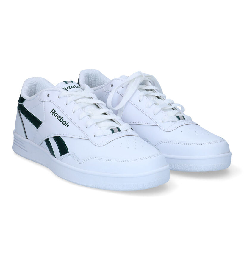 Reebok Royal Techqu Baskets en Blanc pour hommes (324814) - pour semelles orthopédiques