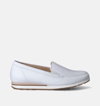Chaussures à enfiler blanc