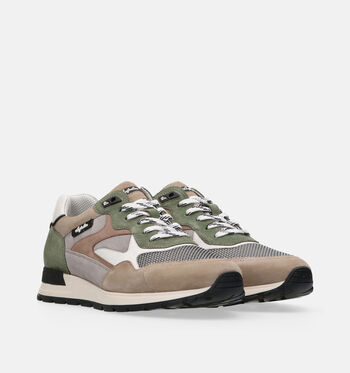 Australian Lage schoenen Beige/Cognac/Groen