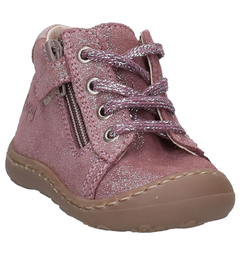 Bopy Jejou Chaussures pour bébé en Rose en cuir (279258)