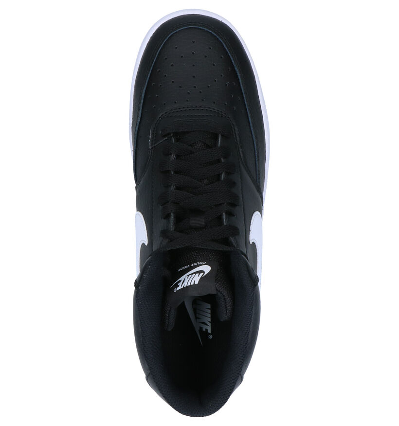 Nike Court Vision Mid Zwarte Sneakers voor heren (325144)