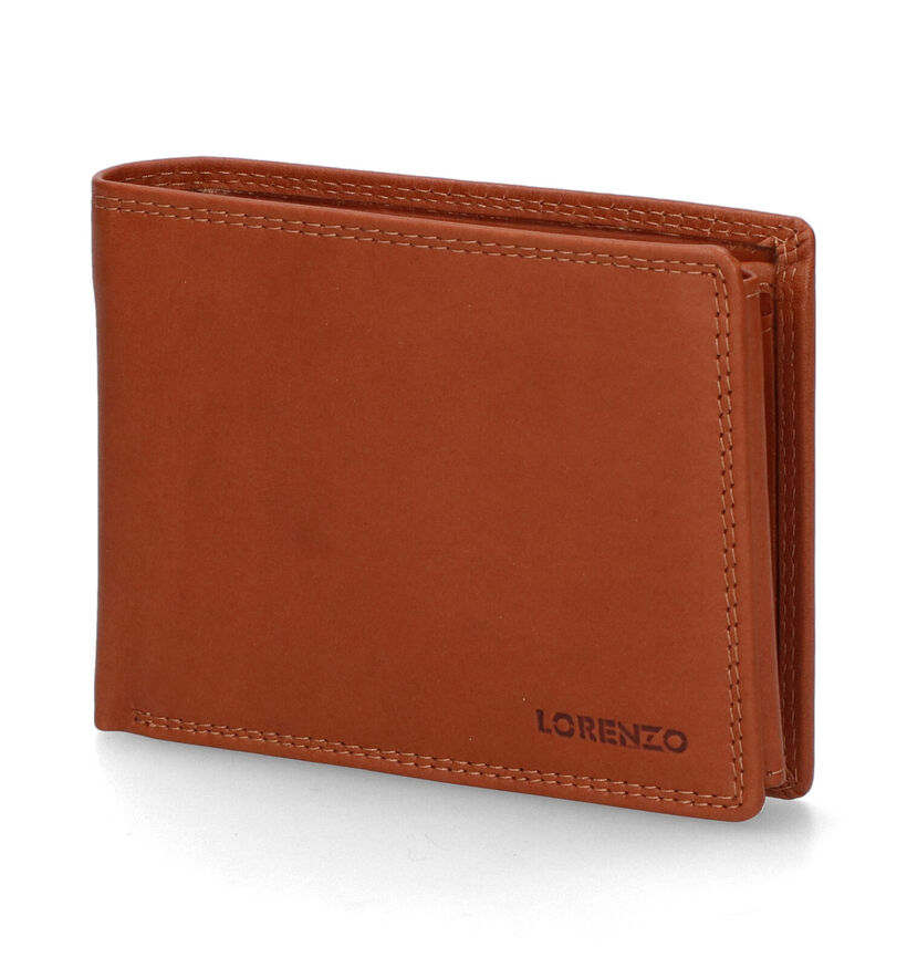 Euro-Leather Cognac Portefeuille in leer (310417)